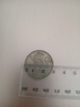Ficha antigua 2 pesetas