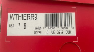 New Balance Hierro v9 Naranja/Blanco (Como Nuevas)
