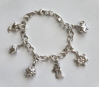 Braccialetto in Argento 925 con Charms