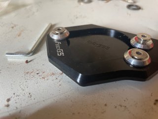Protector Pata BMW F650GS Negro