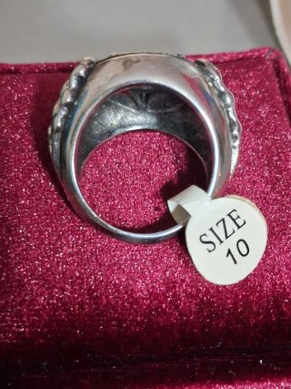 Anello uomo con pentacolo