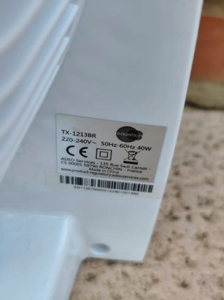 Ventilador de suelo con temporizador