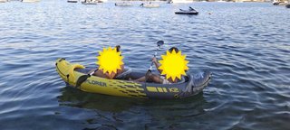 Kayak Intex Explorer K2 per 2 persone uso singolo