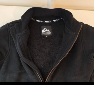 Sudadera Quiksilver Negra Hombre