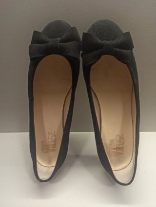 Bailarinas negras lazo talla 38