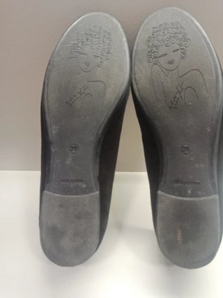 Bailarinas negras lazo talla 38
