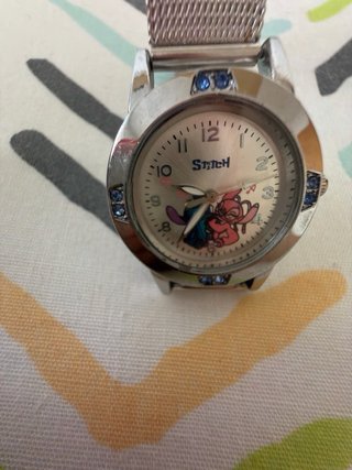 Reloj Disney Stitch Plateado