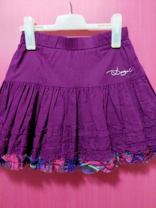 Falda Desigual Reversible Talla Única