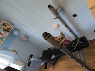 Máquina multifunción y banco musculación