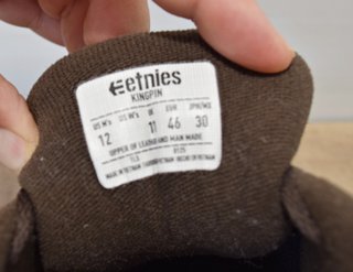 Zapatillas de hombre Etnies, estilo retro talla 46