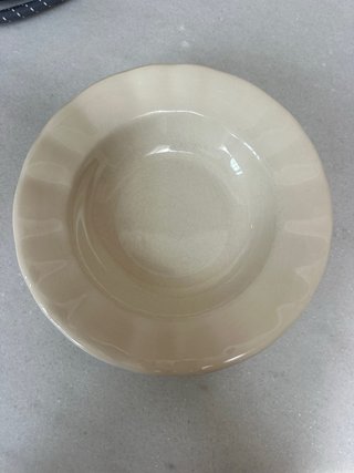Cartuja de Sevilla Aurora Plato Porcelana Beige