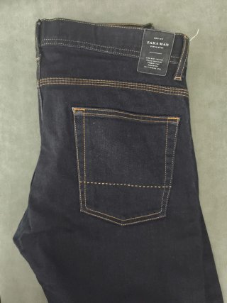 Zara Man Jeans Azul oscuro