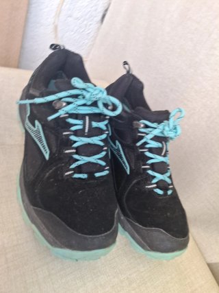 Botas de Montaña Mujer Talla X Negro/Teal