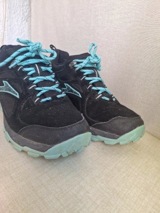 Botas de Montaña Mujer Talla X Negro/Teal
