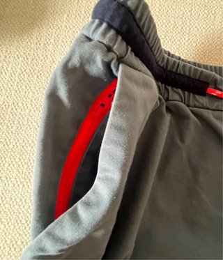 Pantalón corto náutico gris