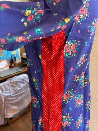 Vestido estampado floral talla 40