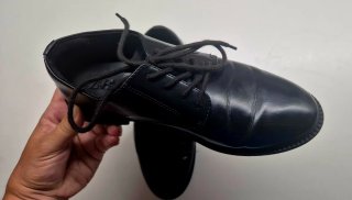 Zapatos vestir niño negros talla 38