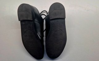Zapatos vestir niño negros talla 38