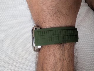 Reloj Specht & Söhne verde y plateado