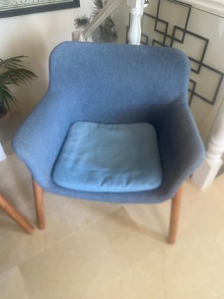 2 Sillones IKEA Vedbo Azules