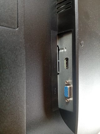 Pantalla Asus Negra