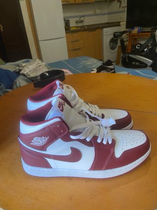Zapatillas Jordan Hombre Rojo/Blanco