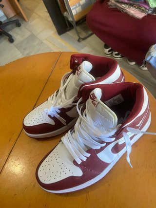 Zapatillas Jordan Hombre Rojo/Blanco