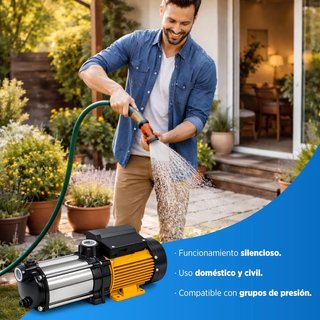 Bomba de Agua 0.55kW (0.75CV) 4800 l/h