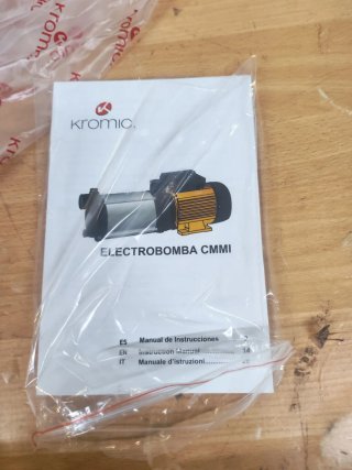 Bomba de Agua 0.55kW (0.75CV) 4800 l/h