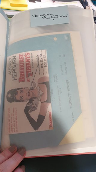 Los tesoros de Audrey Hepburn