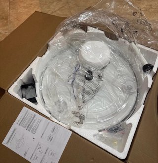 Ventilador Techo LED 3 Aspas con Mando