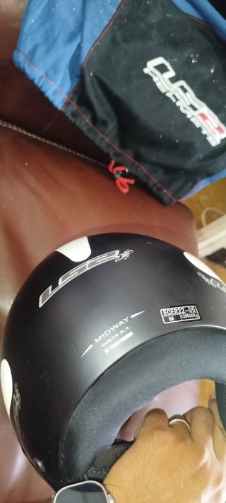 Casco Moto LS2 Negro talla M