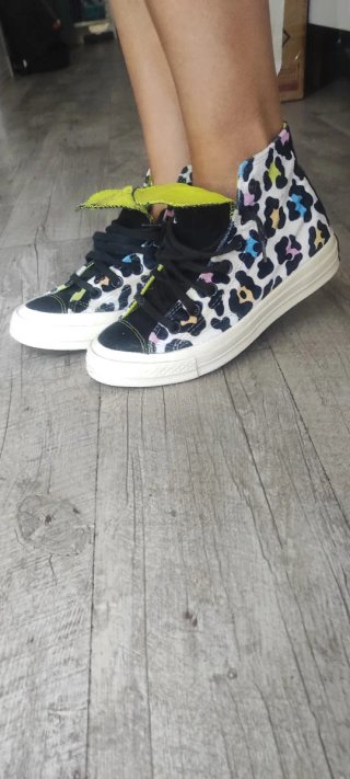 Converse Chuck Taylor Leopardo Talla 36.5
