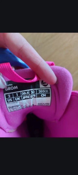 Botas Snowboard Burton Niña Talla 33