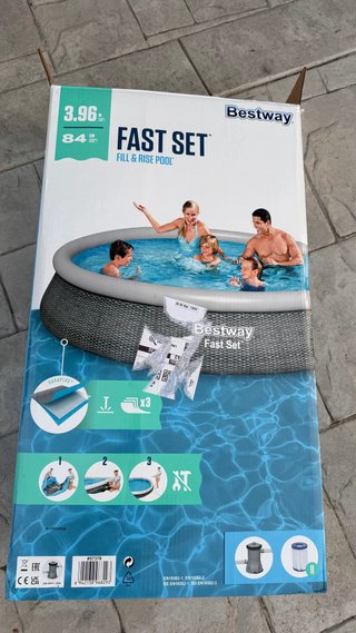 Filtro Piscina Bestway Gris