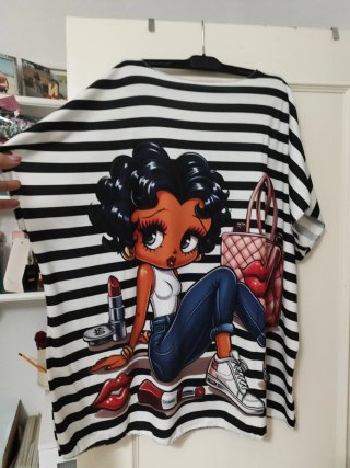 Camiseta Betty Boop Talla overside