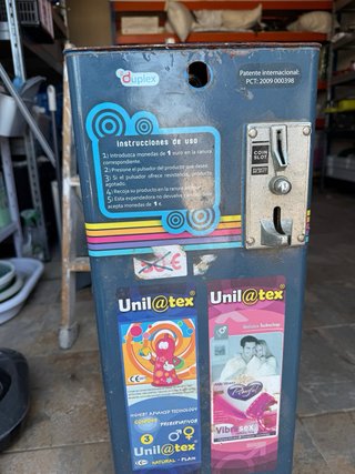 Máquina dispensadora Duplex vintage