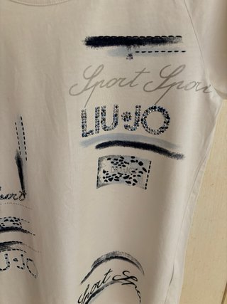 T-shirt Liu Jo bianca con stampa