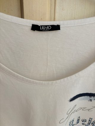 T-shirt Liu Jo bianca con stampa