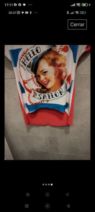 Camiseta Vintage Marinera Hello Sailor