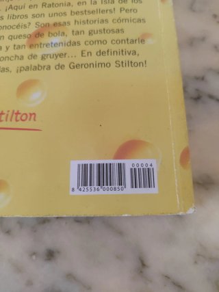 El castillo de Roca Tacaña. Geronimo Stilton.