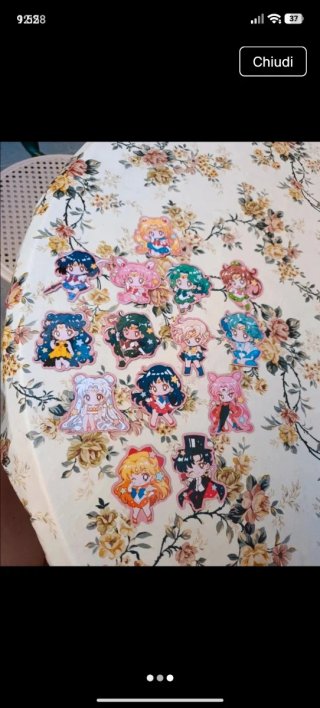 15 Magneti Sailor Moon Chibi