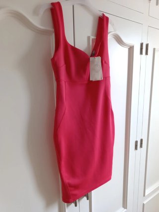 Vestido fiesta rosa