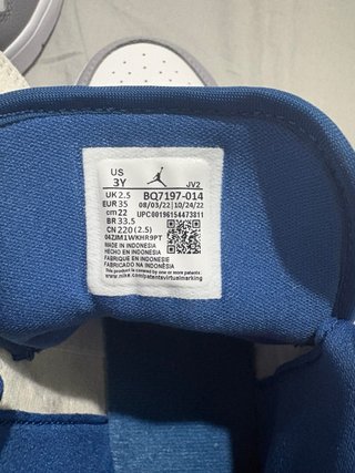 Jordan 1 Mid (GS) Wolf Grey/White