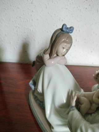 Figura Lladró Maternidad Porcelana