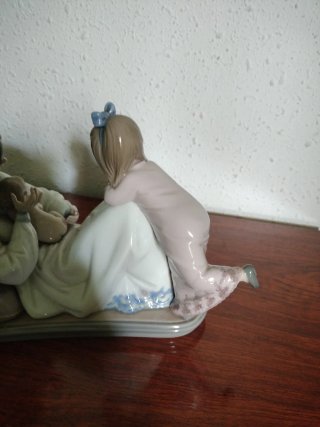 Figura Lladró Maternidad Porcelana