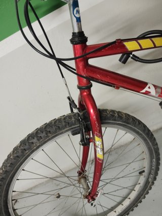 Bicicleta 24" AB Bike Roja