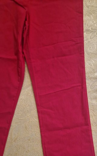 Pantaloni donna rossi leggeri