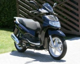 SYM HD200 EVO (Vendo/Cambio)