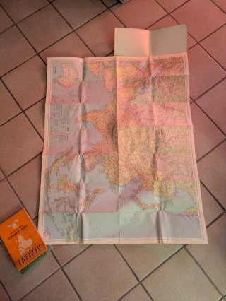 Mapas vintage Kümmerly & Frey (3uds)